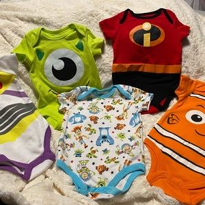 Disney/Pixar onesies